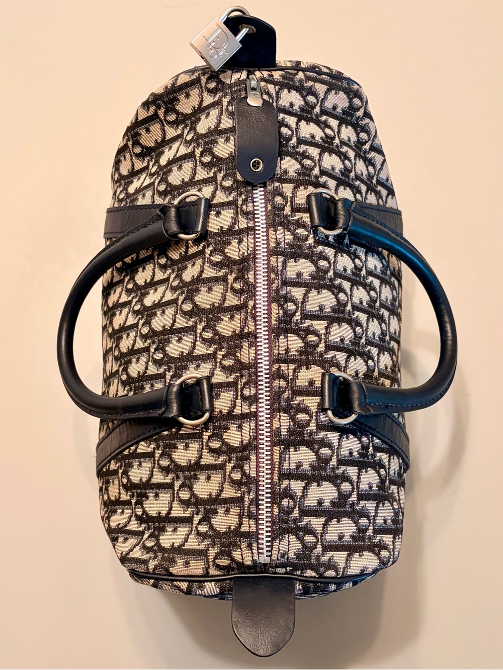 Christian Dior Diorissimo Boston Trotter Bag with Authentic Lock & Key (w/ COA) - Picture 5 of 15